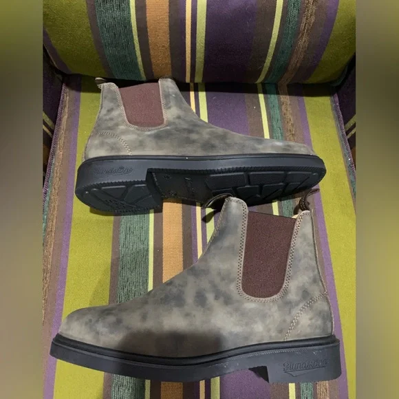 Blundstone nwt bl1306 1306 rustic brown boots AU 9.5 us men’s 10.5 - Picture 1 of 7